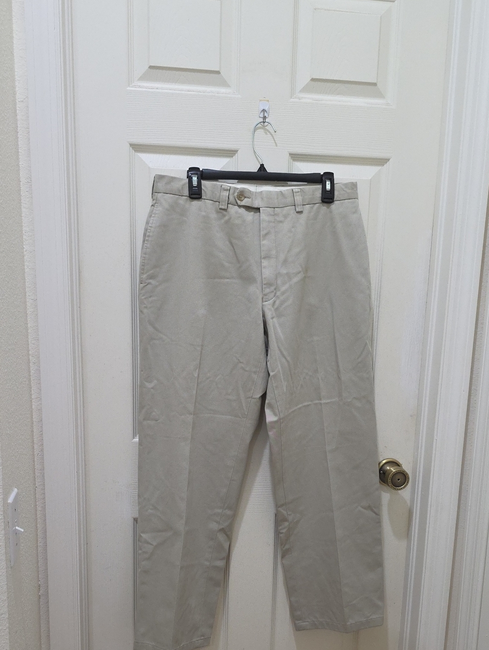 Lauren Ralph Lauren Khaki Men's Pants 100% Cotton Size 34" X 30"